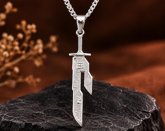 Toji Fushiguro Spear Necklace – Jujutsu Kaisen Sword Pendant, Anime Cosplay Jewelry