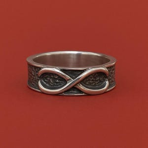 Anillo Infinito Negro de Goku: Joyería de cosplay de anime, banda de latón pulido