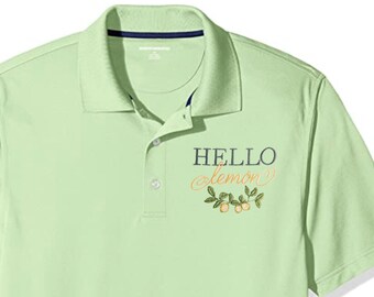 3 Embroidered Golf Shirts Company Branding Business Logo