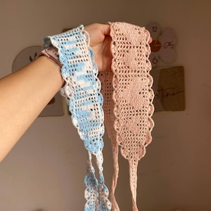 Patrón de crochet con forma de corazón (PDF)