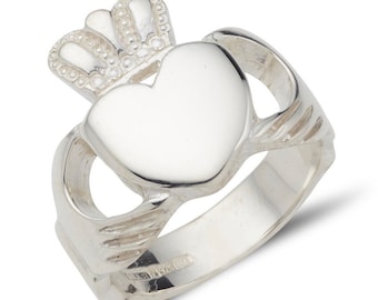 The High King Silver Claddagh Ring