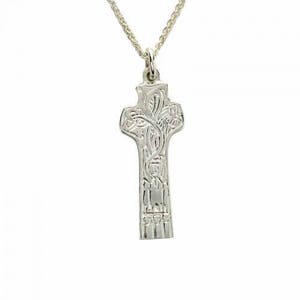 St Patrick's Celtic Cross in Sterling Silver