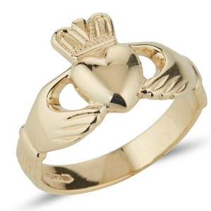 Ladies Classic Gold Claddagh