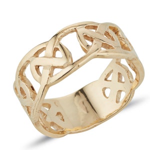 Circle of Life Celtic Ring in Gold