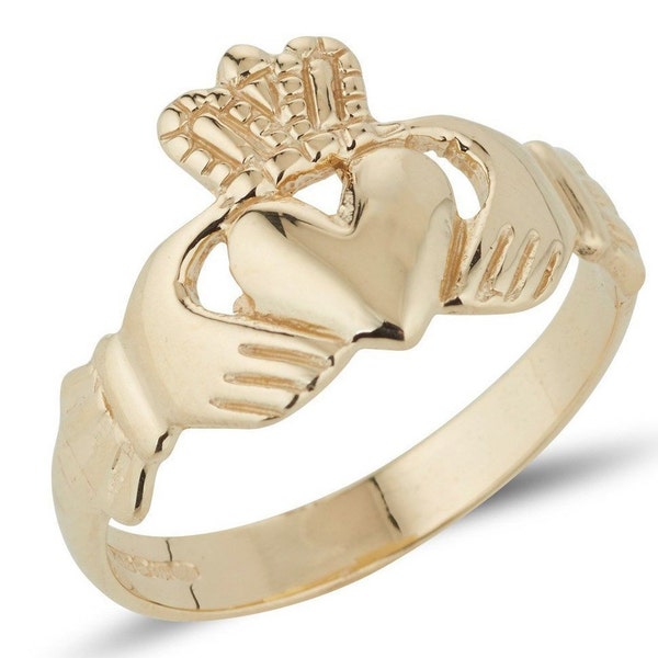 Claddagh Ring in Gold Galway Claddagh