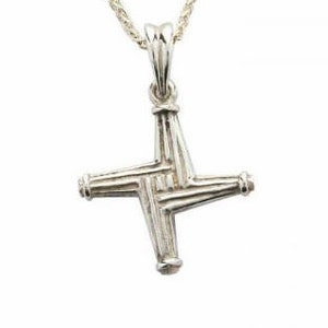 St Brigid's Cross in Sterling Silver