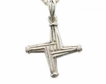 St Brigid's Cross in Sterling Silver