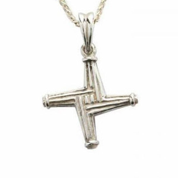 St Brigid's Cross aus Sterling Silber