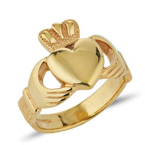 The High King Gold Claddagh Ring