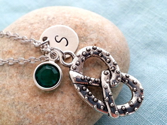 Swarovski shop initial necklace
