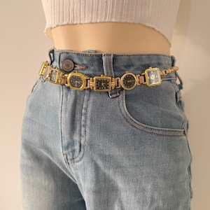 Colorful Multi Chain Belt - Etsy display picture 3