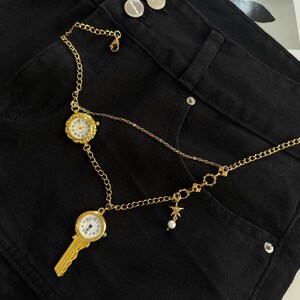 Gold Multi Layer Chain Belt - Etsy display picture 1