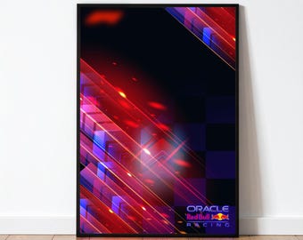 Oracle Red Bull Racing RB20 F1 Car | Formula One Digital Art Technic Formula 1 42206 compatible Digital Artwork Wall Poster Instant DOWNLOAD
