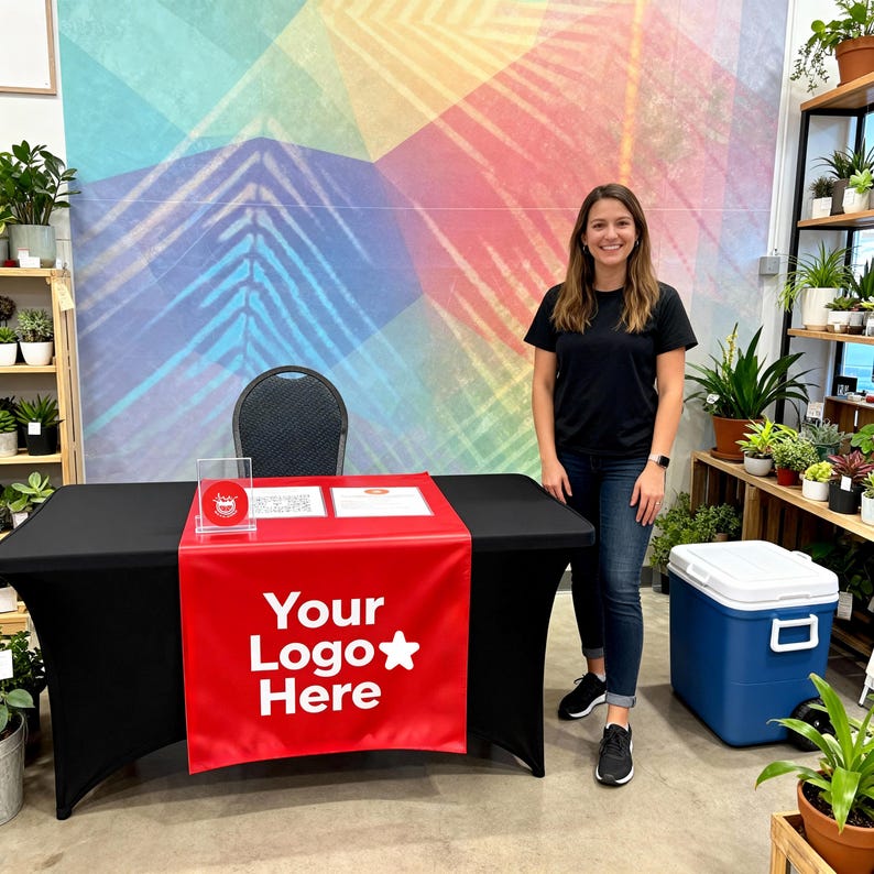 Customer photo of their banner