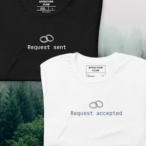 Tech Couple Engagement Matching Shirt, Software Engineer Proposal Tee, Minimalist Developer Wedding Announcement Gift, Future Mr & Mrs Geek