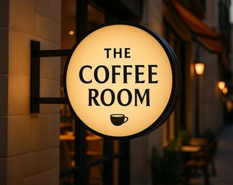 Custom LED Lightbox Sign | Double-Sided Illuminated Blade Sign