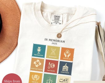 Camiseta pró-democracia, camiseta antifascismo, camiseta Resist Protest, camiseta com estampa política liberal, camiseta ativista Comfort Colors®, retrô In Memoriam