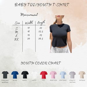 Retro Minnie Mouse Disney Baby Tee, Classic Minnie Baby Tee, Magic Kingdom Shirts, Classic Mickey Baby Tee, Y2k 90s Style Minnie Mouse Tee image 12