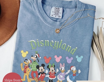Retro Mickey and Friends Disneyland Shirt, Disney Balloon Shirt, Disney Characters Tee, Disney Mouse Head Tee, Mickey & Co Gift, Disney Tee