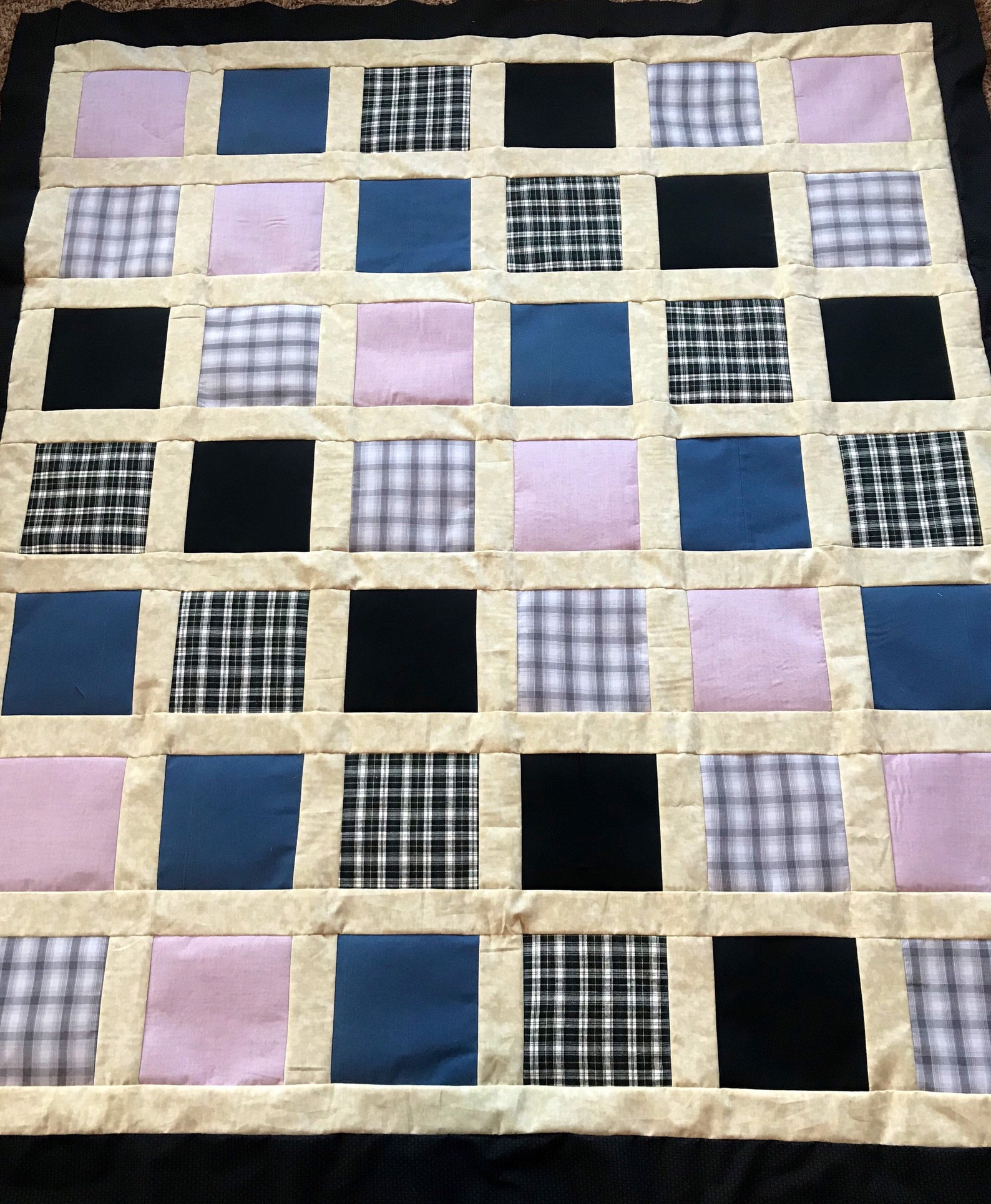 Bereavement Quilt Grief Gift Blanket Made From Loved Etsy