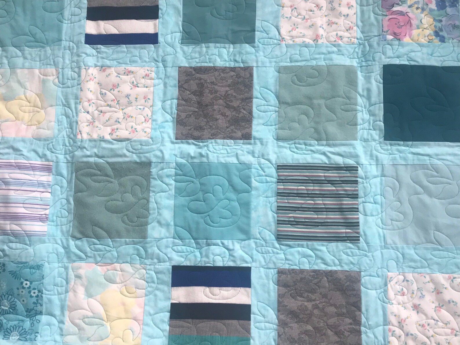 Bereavement Quilt Grief Gift Blanket Made From Loved Etsy