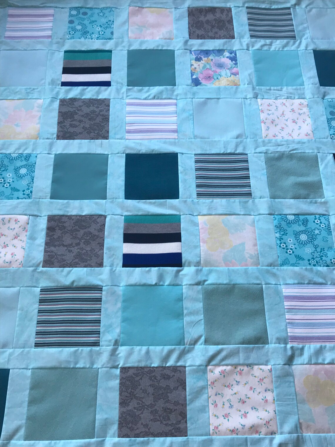 Bereavement Quilt Grief Gift Blanket Made From Loved Etsy