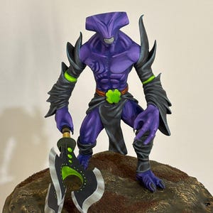 Hand-Painted Fantasy Faceless Void Dota 2  – Large Resin Figure – Collectible Display Model