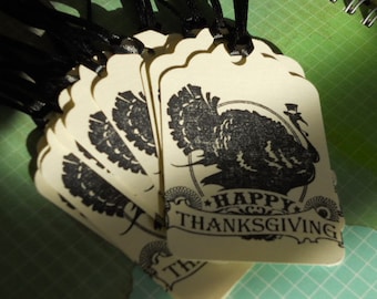 Happy Thanksgiving Tags Thanksgiving Tags Thanksgiving Gift Tags Joyful Thanksgiving Favor Tag Place Card