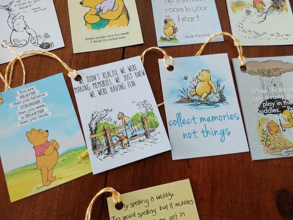 Winnie The Pooh gift tags, Winnie the pooh sticker, winnie the pooh label, baby shower label, Baby Shower Winnie the pooh theme Il_570xn