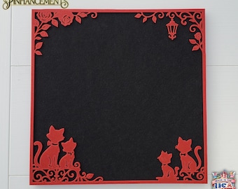 Fancy Cat felt pinboard