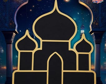 Arabian Castle felt pinboard