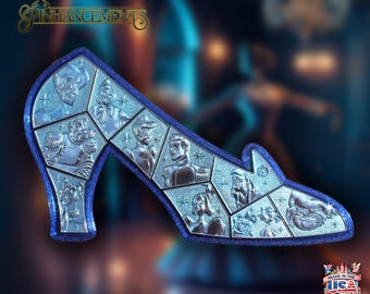 Cinderella 75th Anniversary Pin Puzzle frame