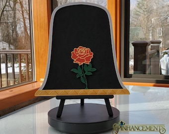 Enchanted Rose Pin Display Board | Beauty and the Beast Inspired Enamel Pin Holder