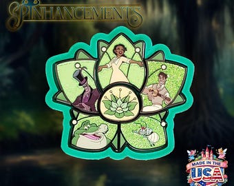 Princess and the Frog puzzle frame