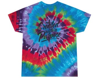 Created with a Purpose Tie Dye Tshirt