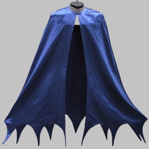 Cape de cosplay en satin de héros