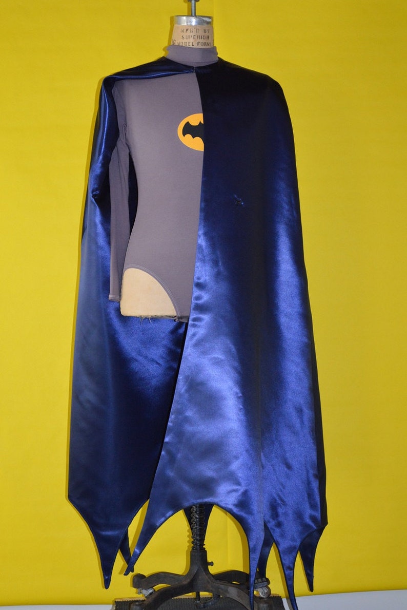 Blue Satin Cape - Etsy