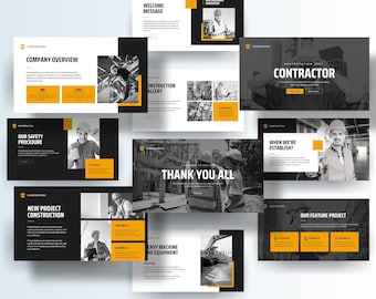 Modern Contractor Company Presentation