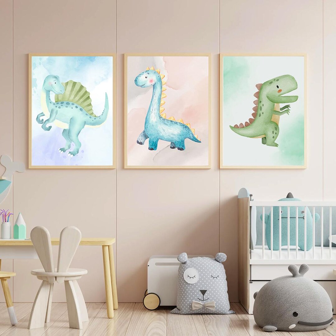 Kids Nursery Prints: Playroom Wall Art Decor (instant Digital Download ...