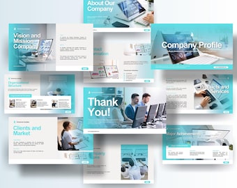 Canva Editable Design | Corporate Presentation Template | Marketing Strategy Deck | Instant Download | Business Presentation