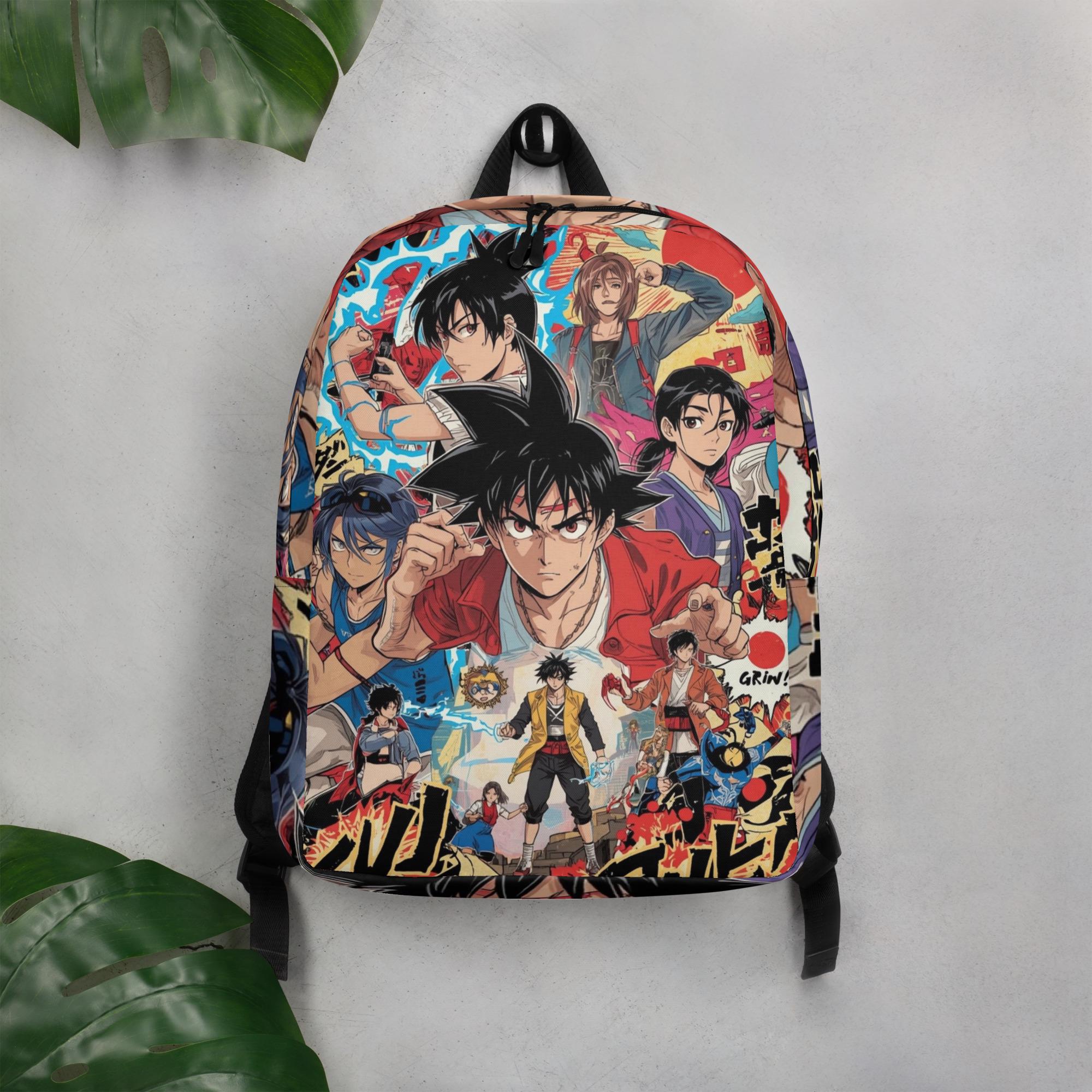 Anime Manga Backpack | Unisex Laptop Rucksack - Etsy New Zealand