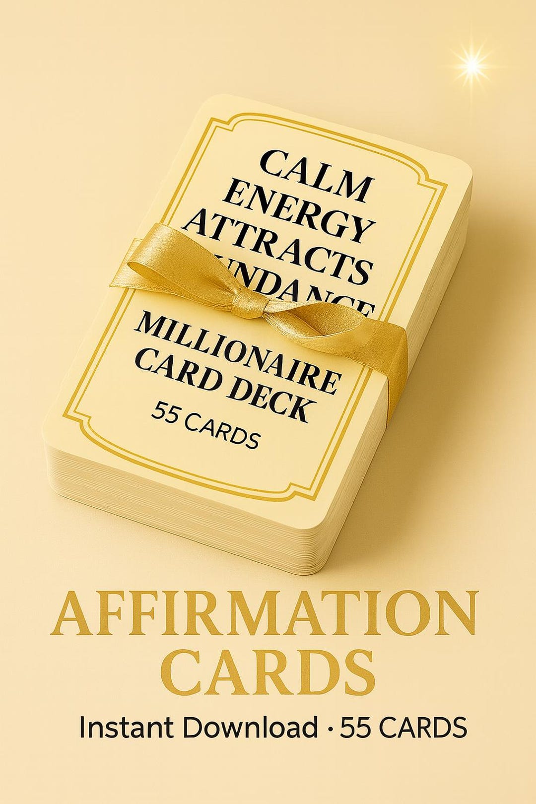 Millionaire Mindset Affirmation Cards | 55 Luxury Printable Cards ...