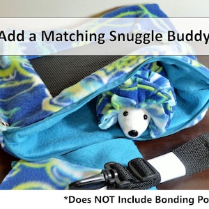 Stuffed Bonding Therapy Toy Green and Black Flower Print Fleece Snuggle Buddy Hedgehog for Sugar Gliders Small Pets