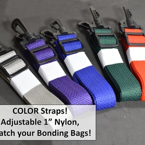 LIMITED Color Adjustable Nylon Strap (1&quot; Wide), Match you Bonding Bags, Totes, Backpacks or Purses