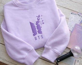 Sudadera bordada del BTS World Tour 2026, Sudadera Arirang World Tour 2026, Sudadera de cuello redondo estilo concierto, Regalo para amantes del Kpop