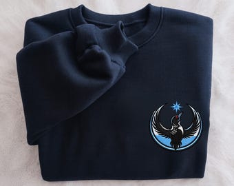 Embroidered Minnesota Sweatshirt, Alliance Political Shirt, MN Loon Protest Embroidery, Resistance Rebel Sweatshirt