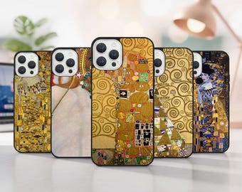 Klimt Art Phone Case, Fine Art Inspired Cover