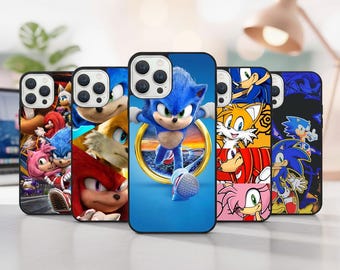 Funda para teléfono de Sonic the Hedgehog, impresión HD