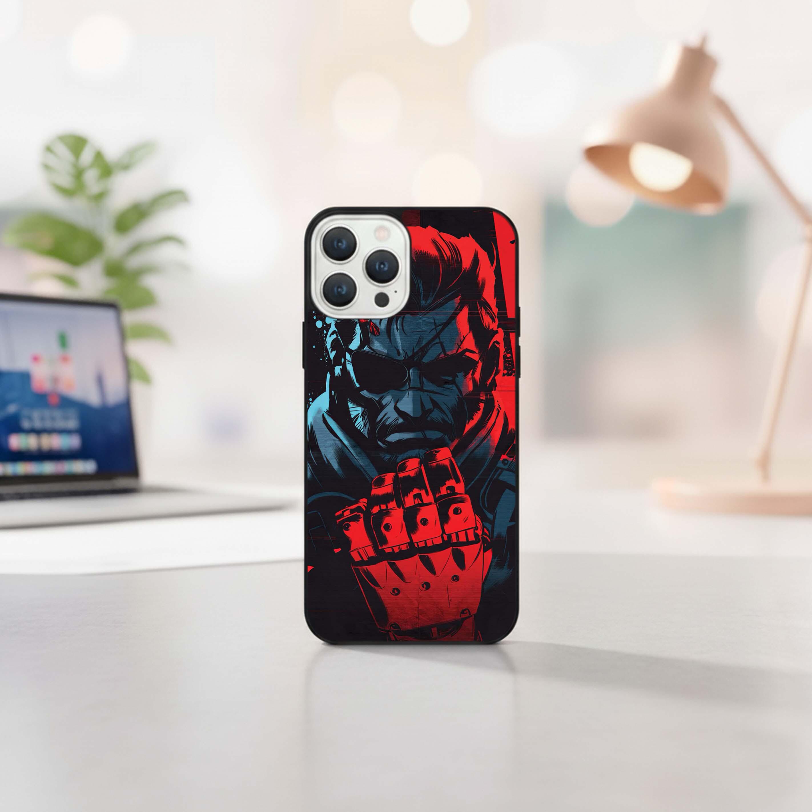 メタルギアソリッド iPhone & Samsung スマホケース、HDプリント