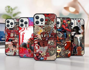 Etui na telefon Spiderman Collage: Ochronne etui na iPhone'a i Samsunga